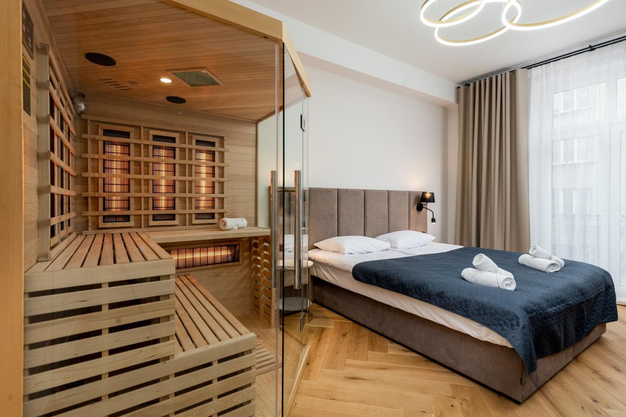 Spa Bedrooms With Sauna&Bath And Free Parking 克拉科夫 外观 照片
