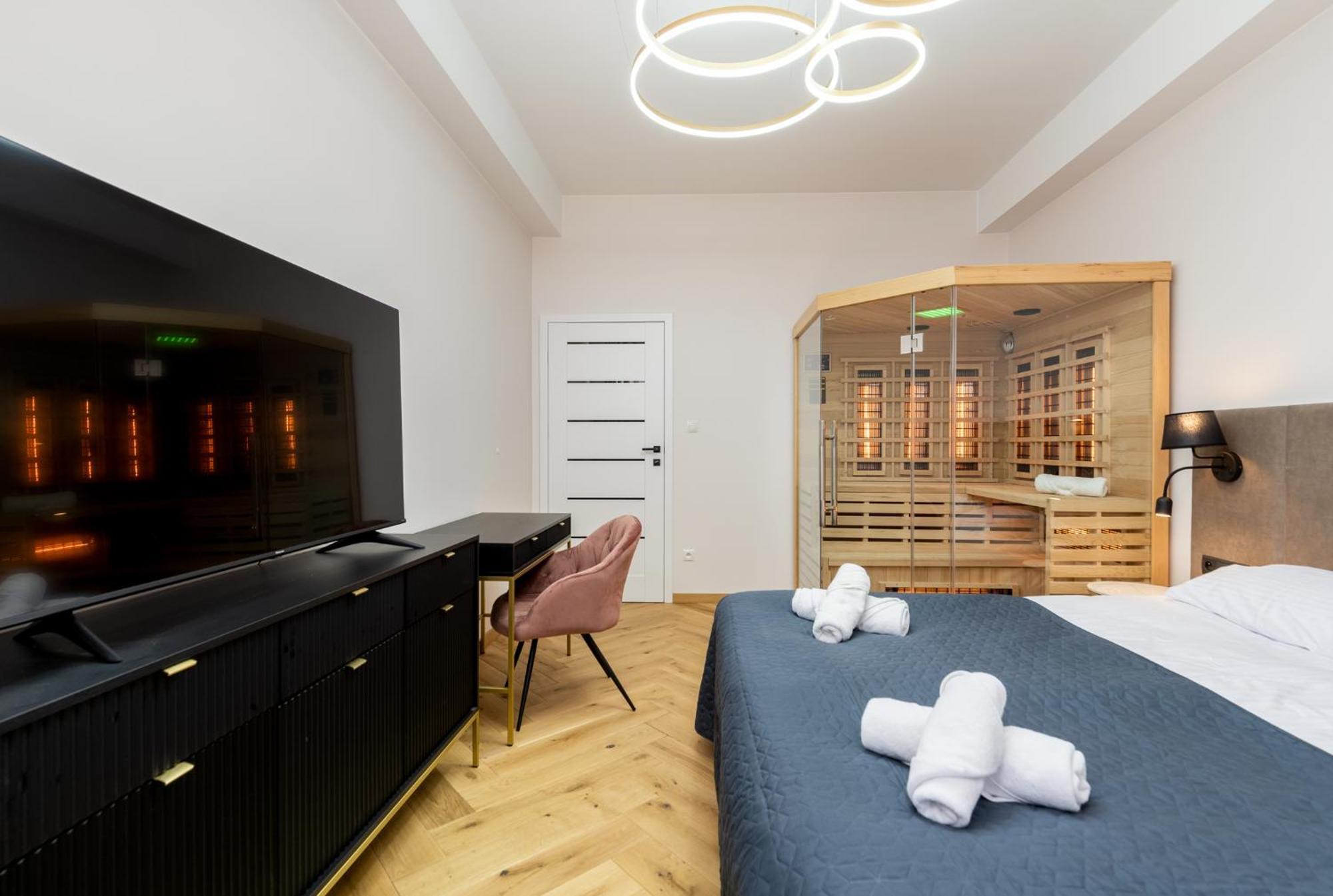 Spa Bedrooms With Sauna&Bath And Free Parking 克拉科夫 外观 照片